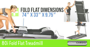Five Benefits Of Exercising On 3G Cardio 80i Fold Flat Treadmill