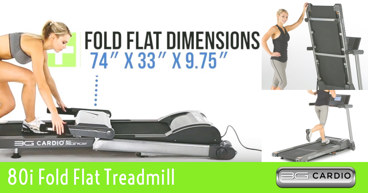 Five Benefits Of Exercising On 3G Cardio 80i Fold Flat Treadmill