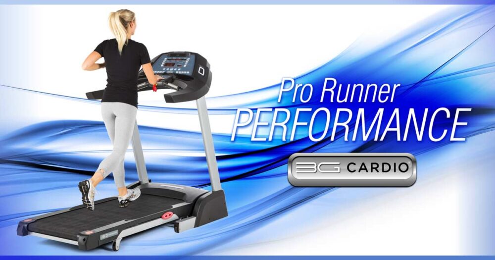3G Cardio Pro Runner Treadmill puts emphasis on performance