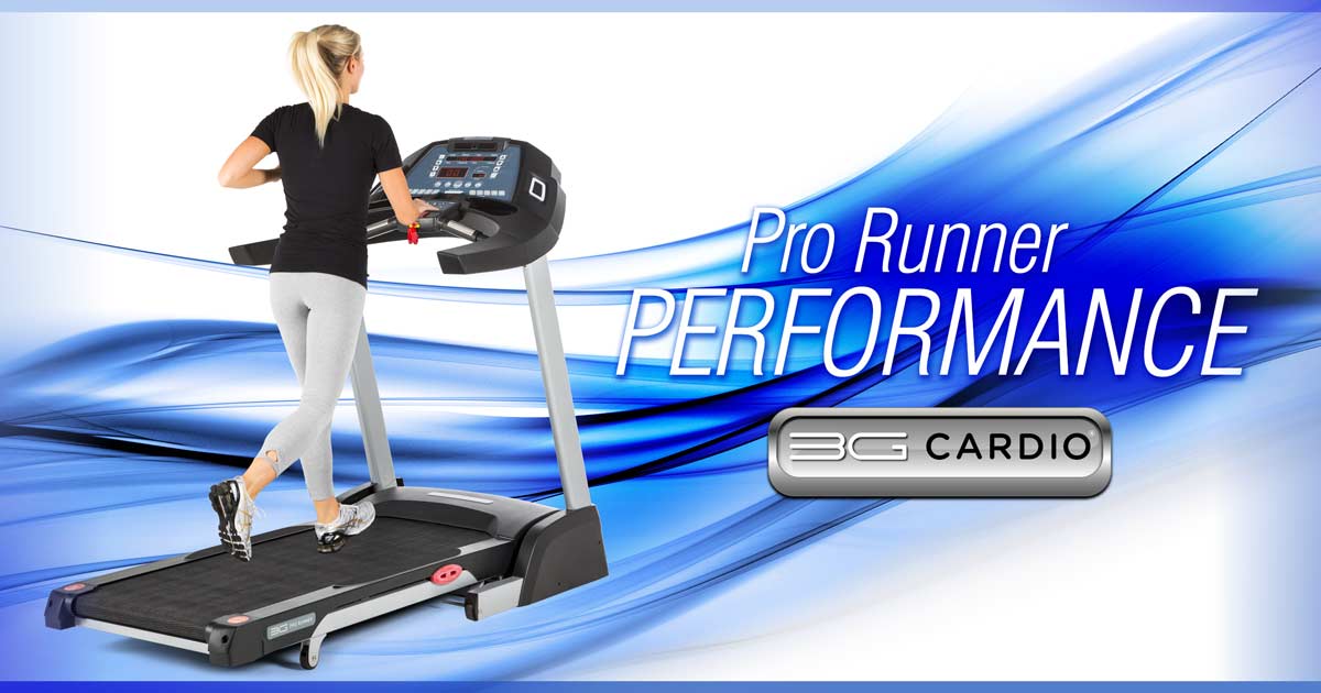 Pro Runner Treadmill puts emphasis where it should be: performance
