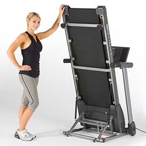 80i Fold Flat Treadmill is your Under the Bed Tread that also folds up