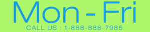 Call us Monday through Friday 1-888-888-7985