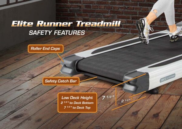 Elite Runner Treadmill Safety Features