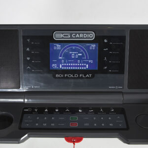 3G Cardio 80i Fold Flat Treadmill Console