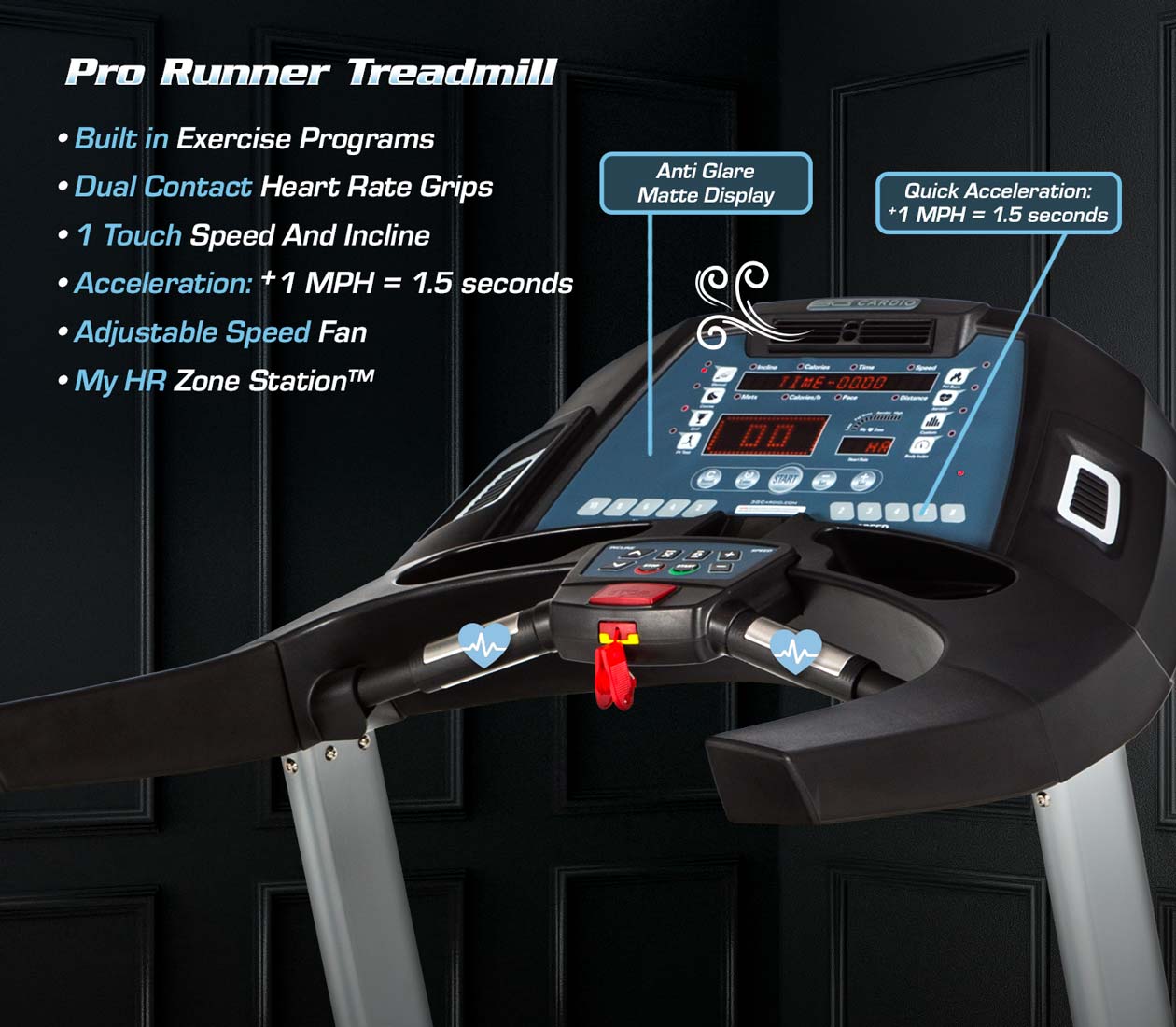 3G Cardio Pro Runner Treadmill