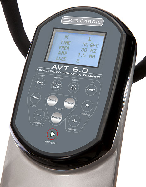 AVT 6.0 Vibration Machine Console Specifications