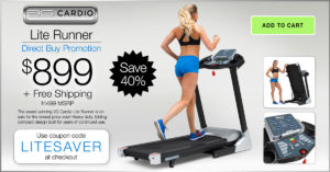 Lite Runner Treadmill Sale Save 40%