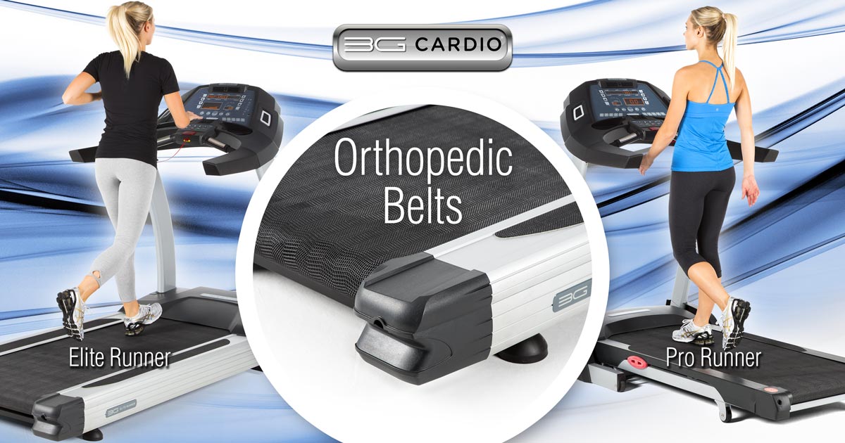 3G Cardio an innovator in bringing orthopedic belts to high-end treadmills