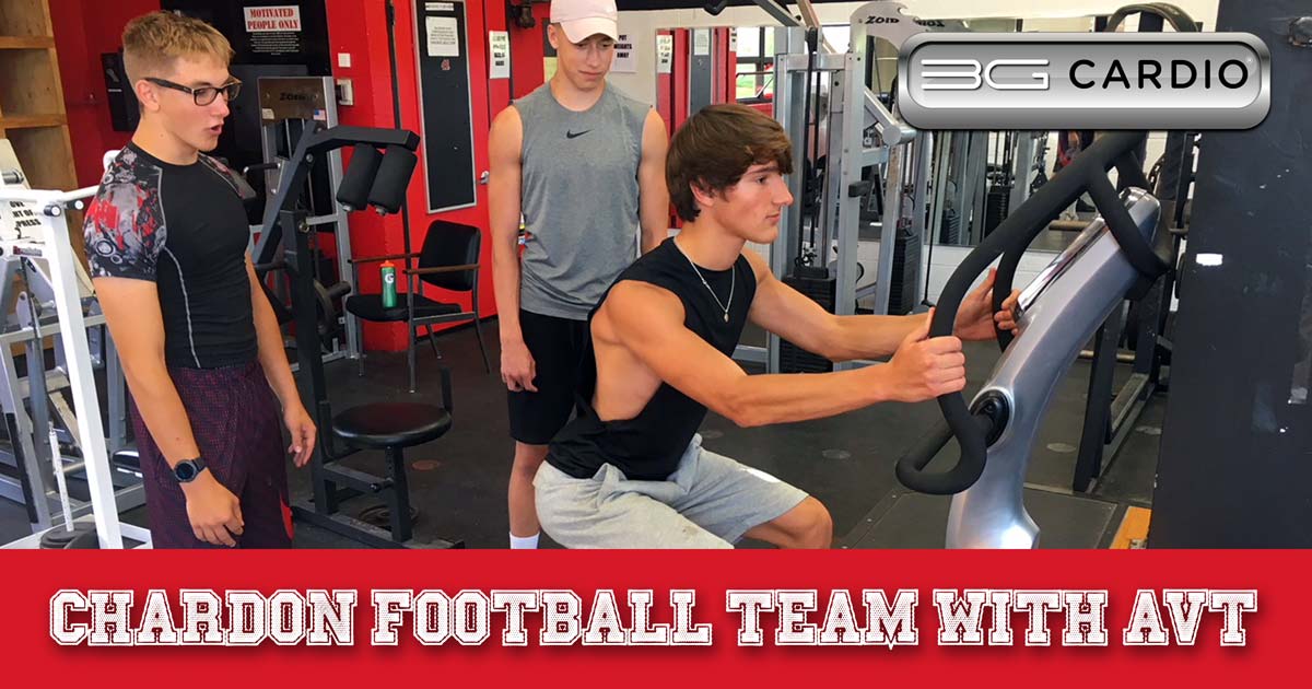 Chardon football team powers up with 3G Cardio 6 AVT