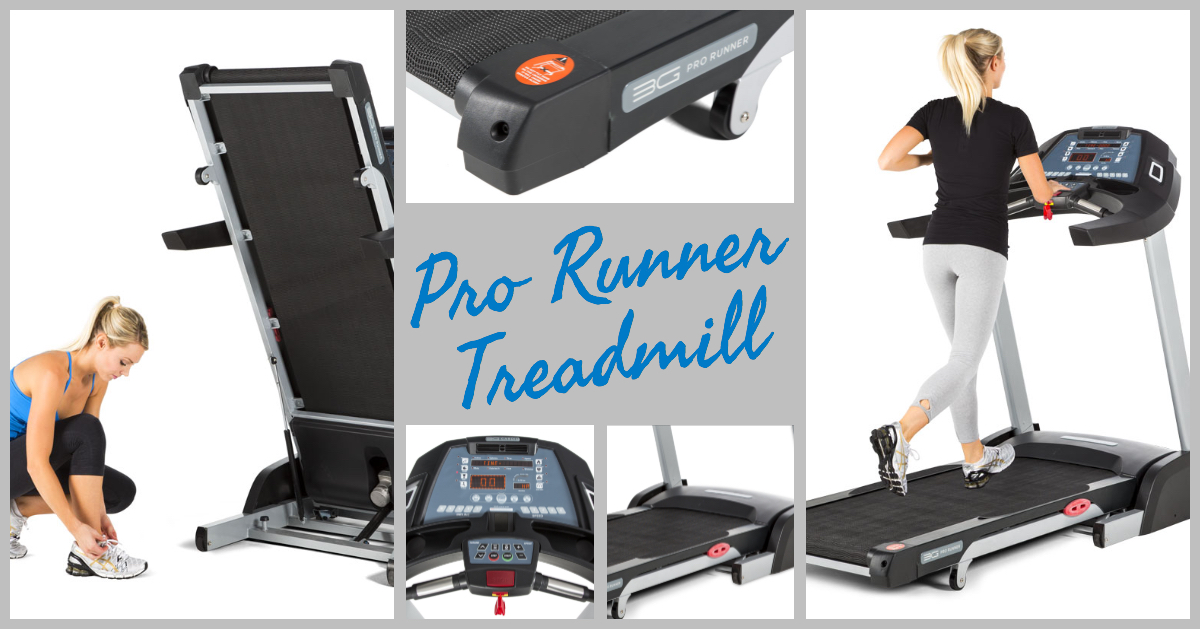 Pro Runner Treadmill provides everything you need