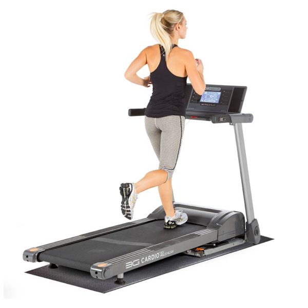 80i Fold Flat Treadmill with Supermat