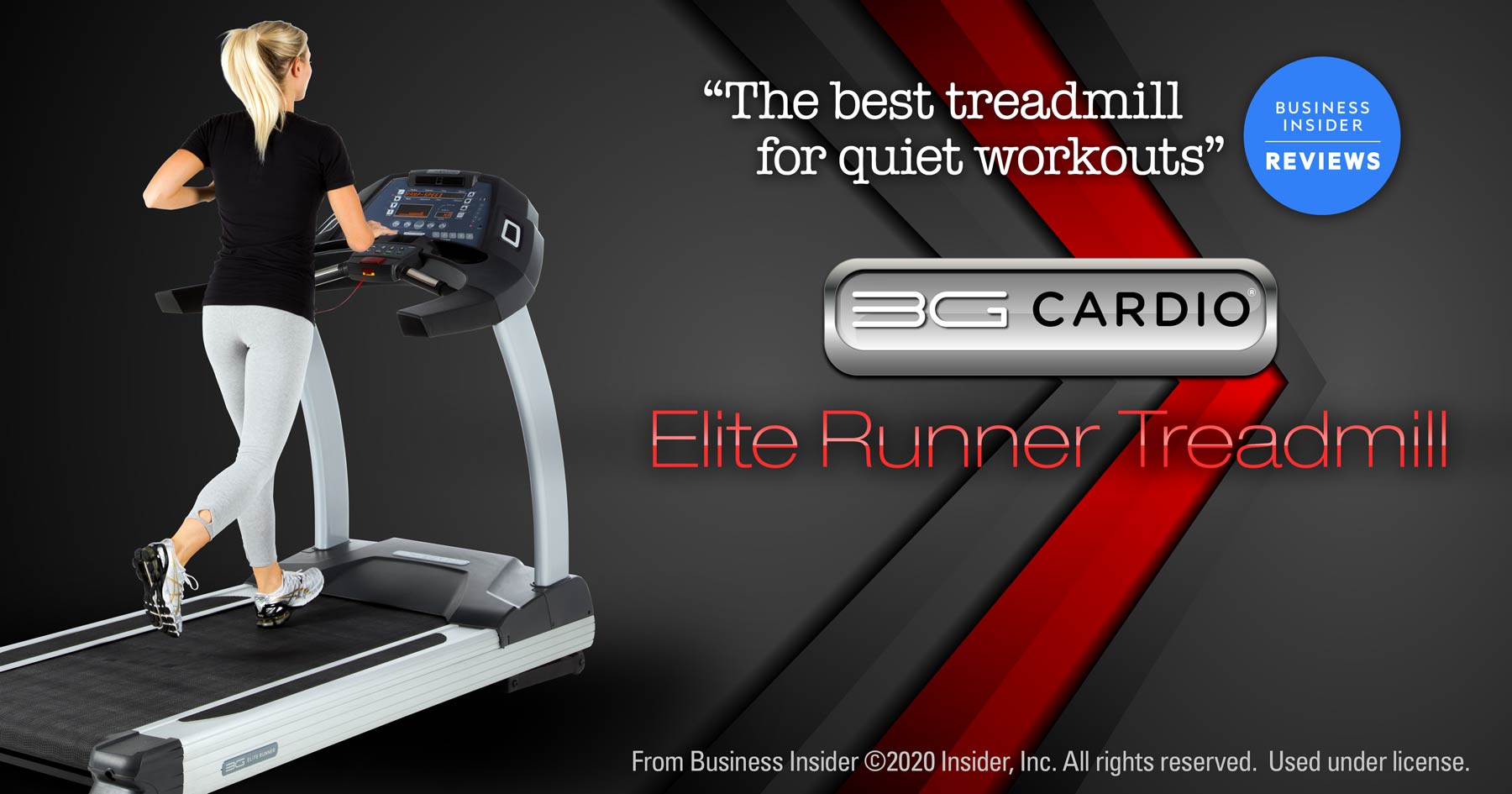 Businessinsider.com names 3G Cardio Elite Runner ‘The Best Treadmill for Quiet Workouts’