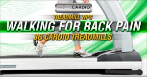 Can walking on a treadmill help with back pain?