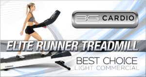 3G Cardio Elite Runner Treadmill best choice for light commercial fitness gyms