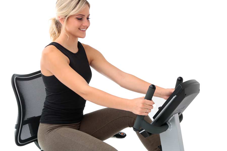 Advanced Ergonomic Seat Technology - Elite RB Recumbent Bike