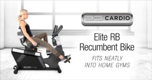 3G Cardio Elite RB Recumbent Bike Has Small Footprint, Fits Neatly Into Home Gyms
