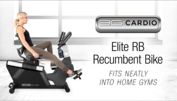 3G Cardio Elite RB Recumbent Bike Has Small Footprint, Fits Neatly Into Home Gyms
