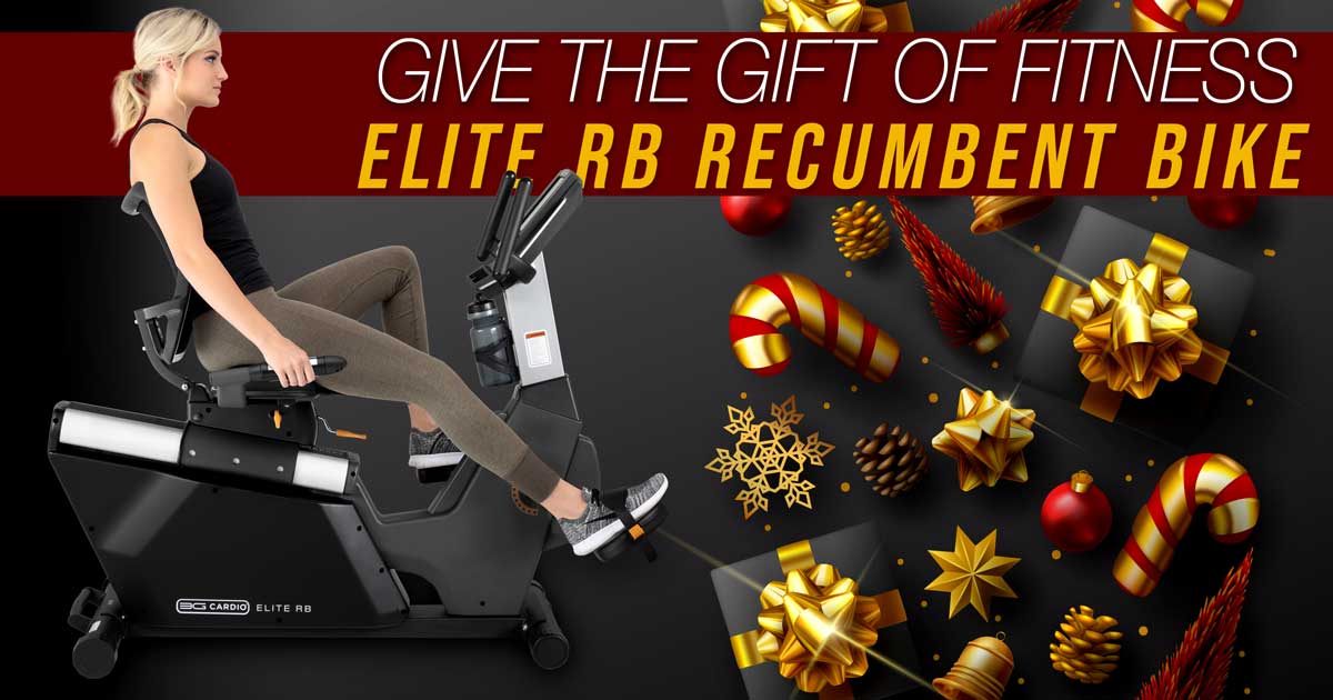 Give The Gift Of Fitness 3G Cardio Elite RB Recumbent Bike