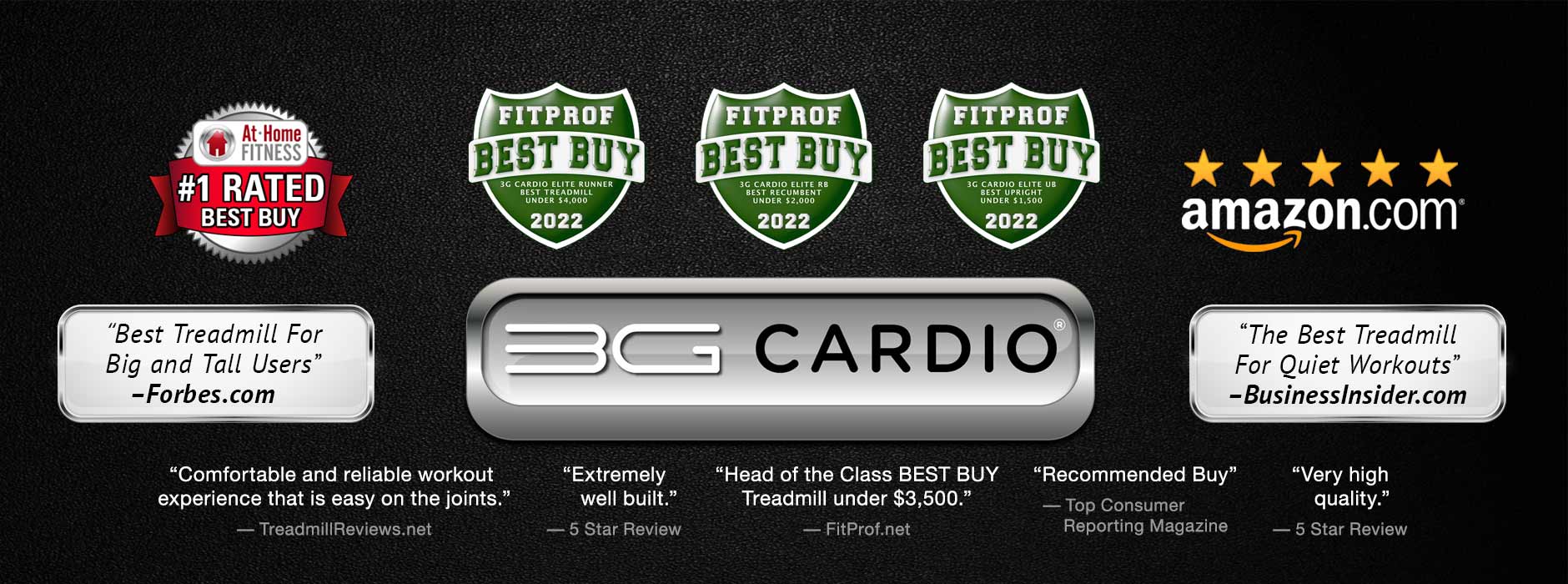 3G Cardio sells award-winning exercise and fitness equipment