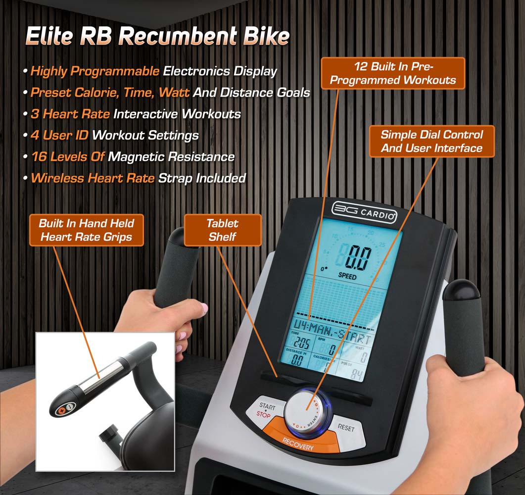 3G Cardio Elite RB Recumbent Bike Helps People After Cardiac Events