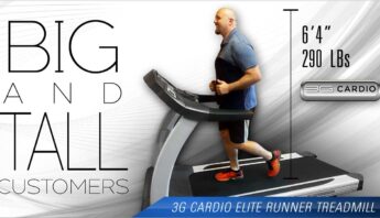 3G Cardio Elite Runner Treadmill is best treadmill for bigger guys