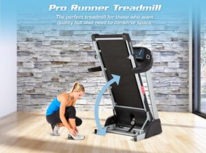 3G Cardio Pro Runner Treadmill Is A Top-Rated Space Saver