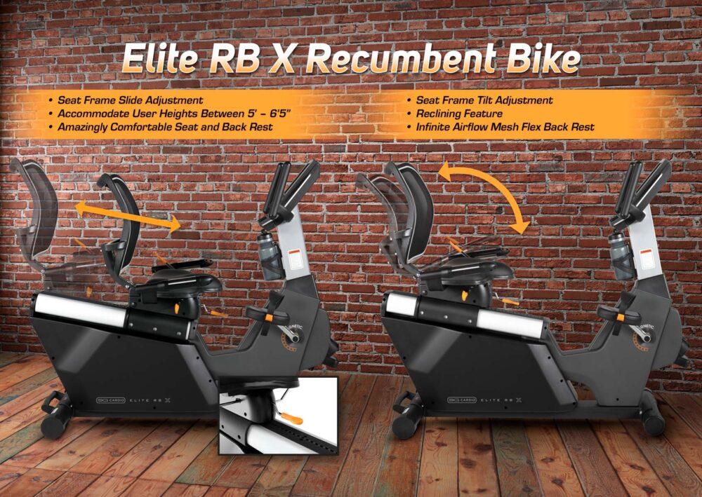 3G Cardio Elite RB X Recumbent Bike