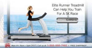Elite Runner Treadmill help you train for a 5K race