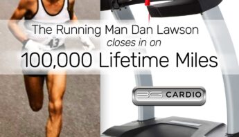 The Running Man Dan Lawson closes in on 100,000 Lifetime Miles