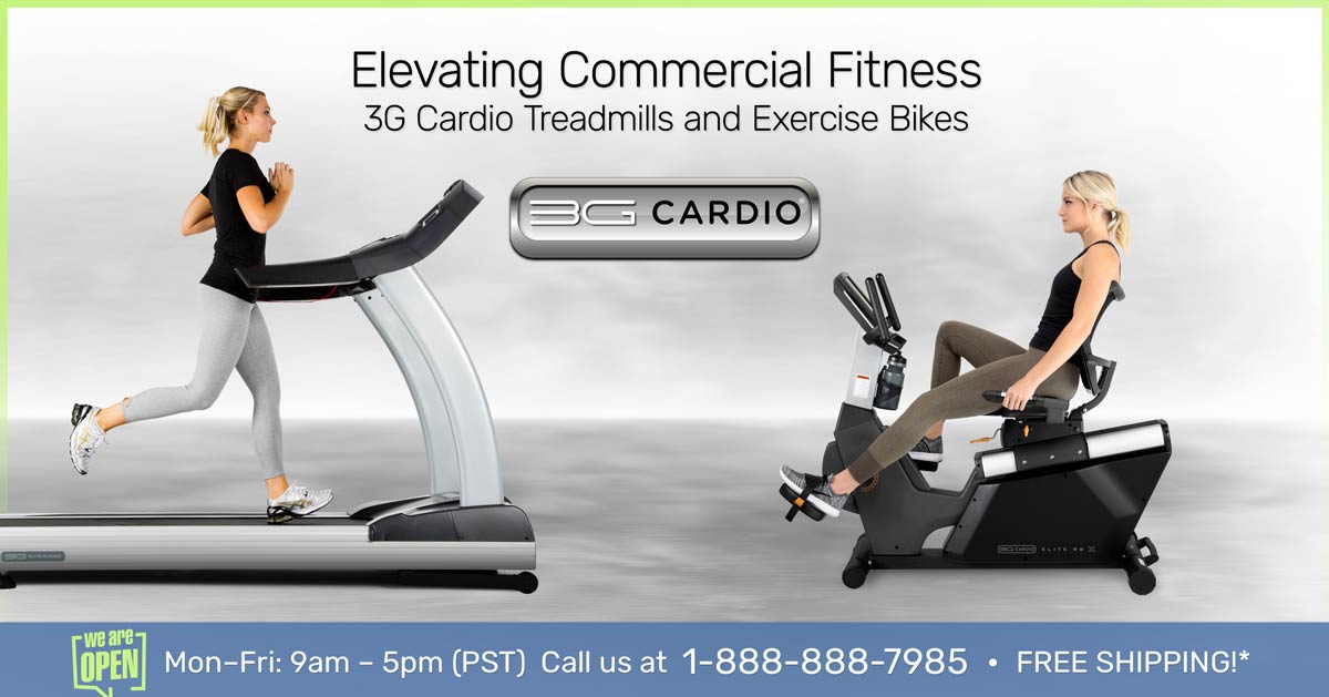 Elevating Commercial Fitness 3G Cardio Treadmills and Exercise Bikes
