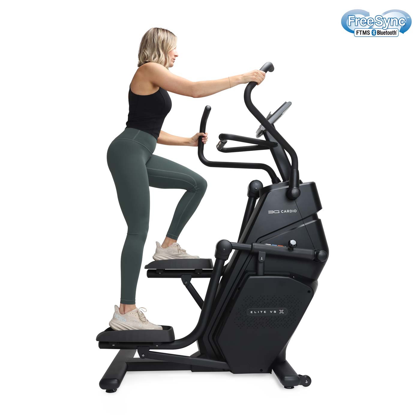 3G Cardio Elite VS X Vertical Stair Stepper with FreeSync™ FTMS Bluetooth®