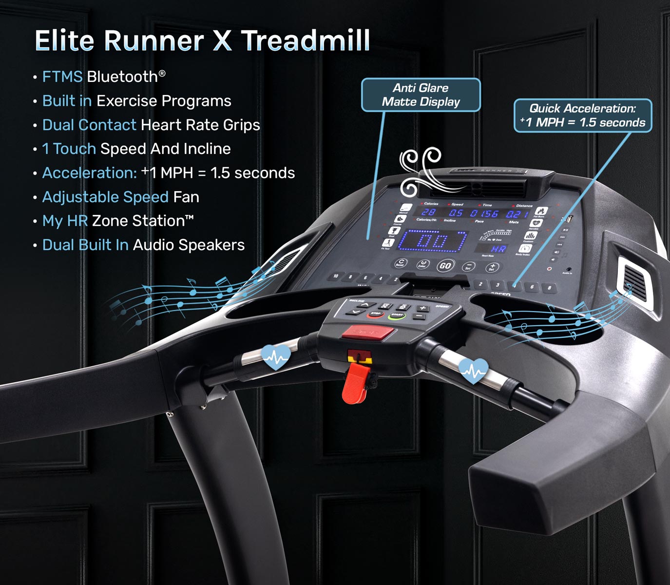 3G Cardio Elite Runner X Treadmill