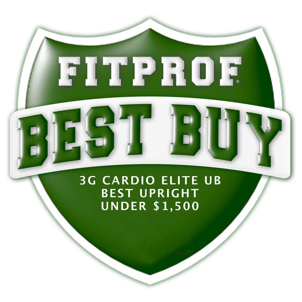 Award Winning 3G Cardio Elite UB Upright Bike