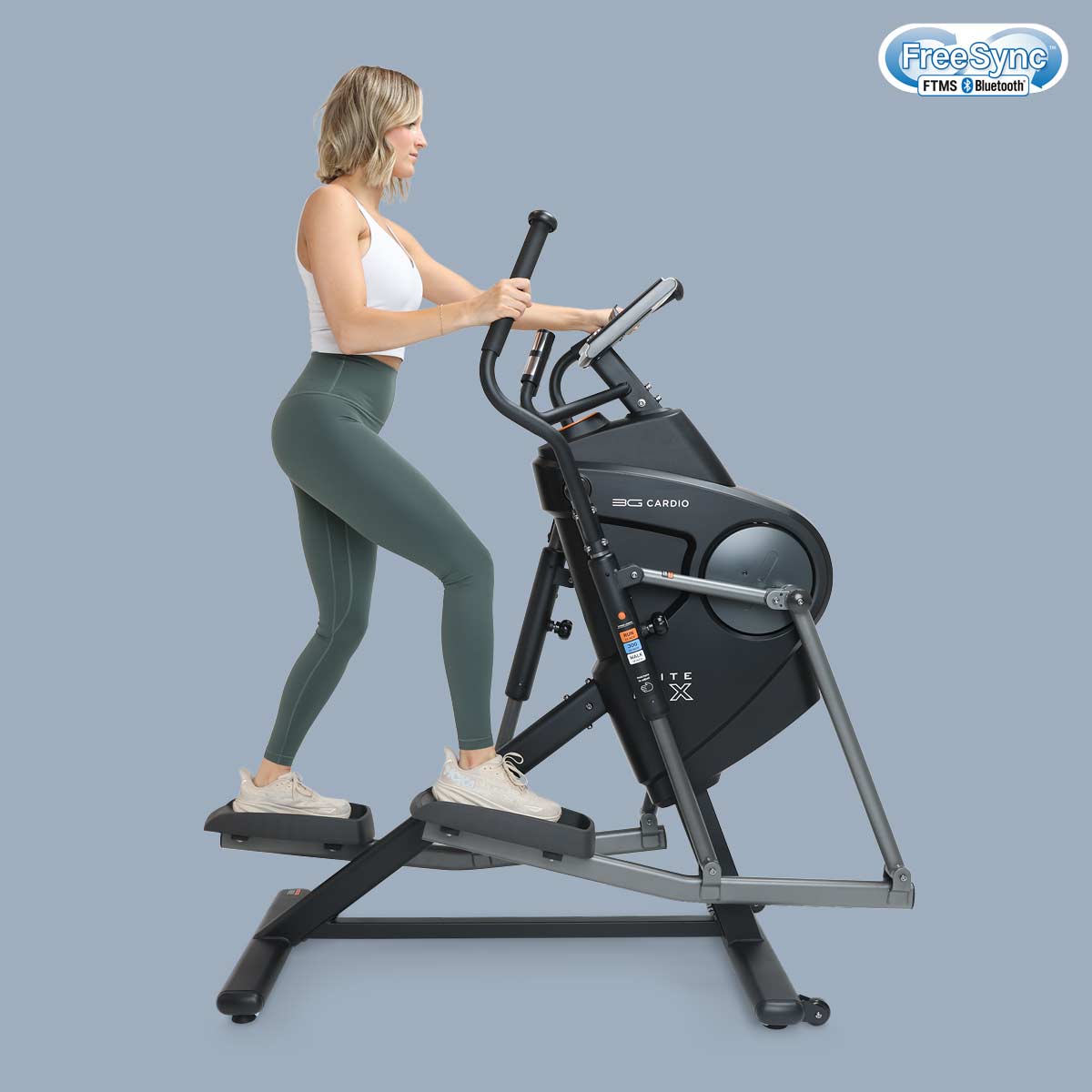 3G Cardio Elite EM X Elliptical Trainer with FreeSync™ FTMS Bluetooth®