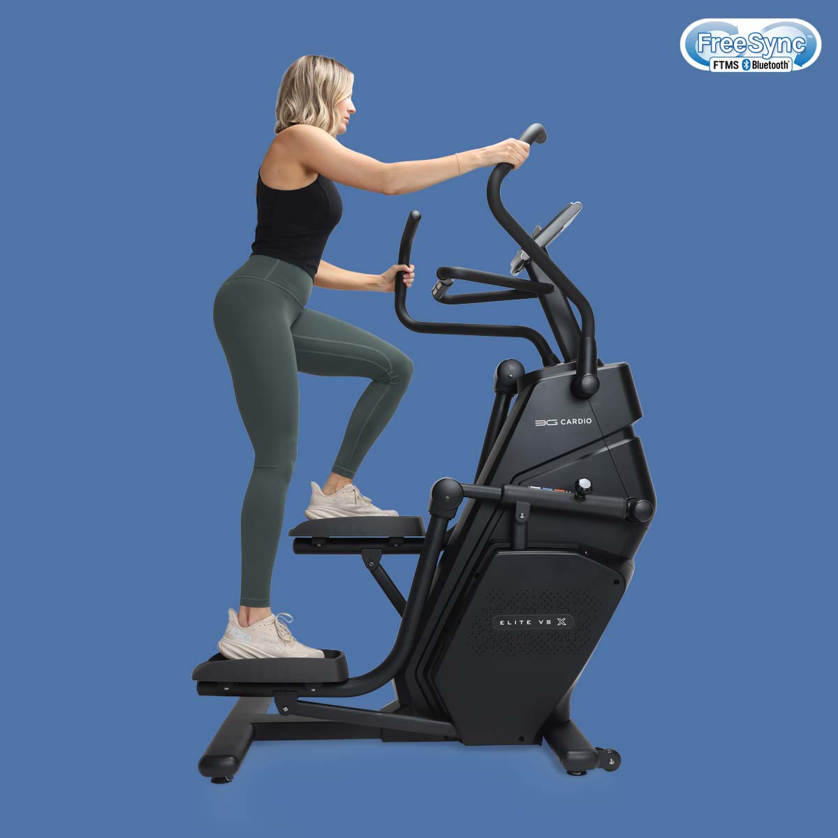 3G Cardio Elite VS X Vertical Stair Stepper with FreeSync™ FTMS Bluetooth®
