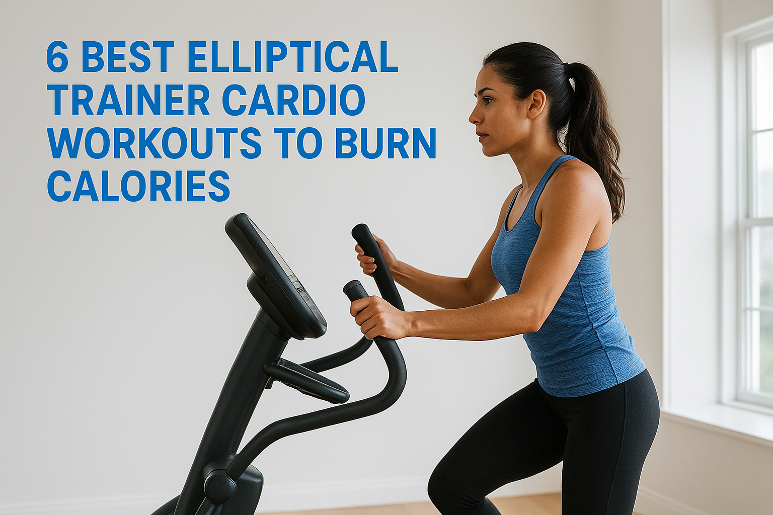6 Best Elliptical Trainer Cardio Workouts to Burn Calories
