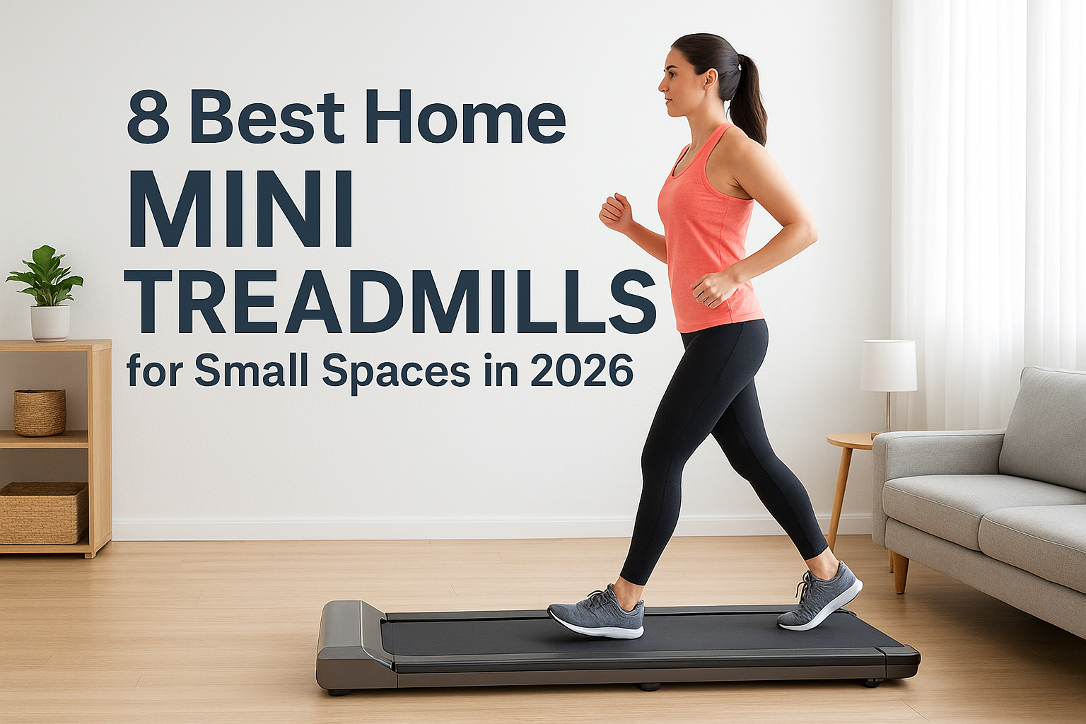 8 Best Home Mini Treadmills for Small Spaces in 2026