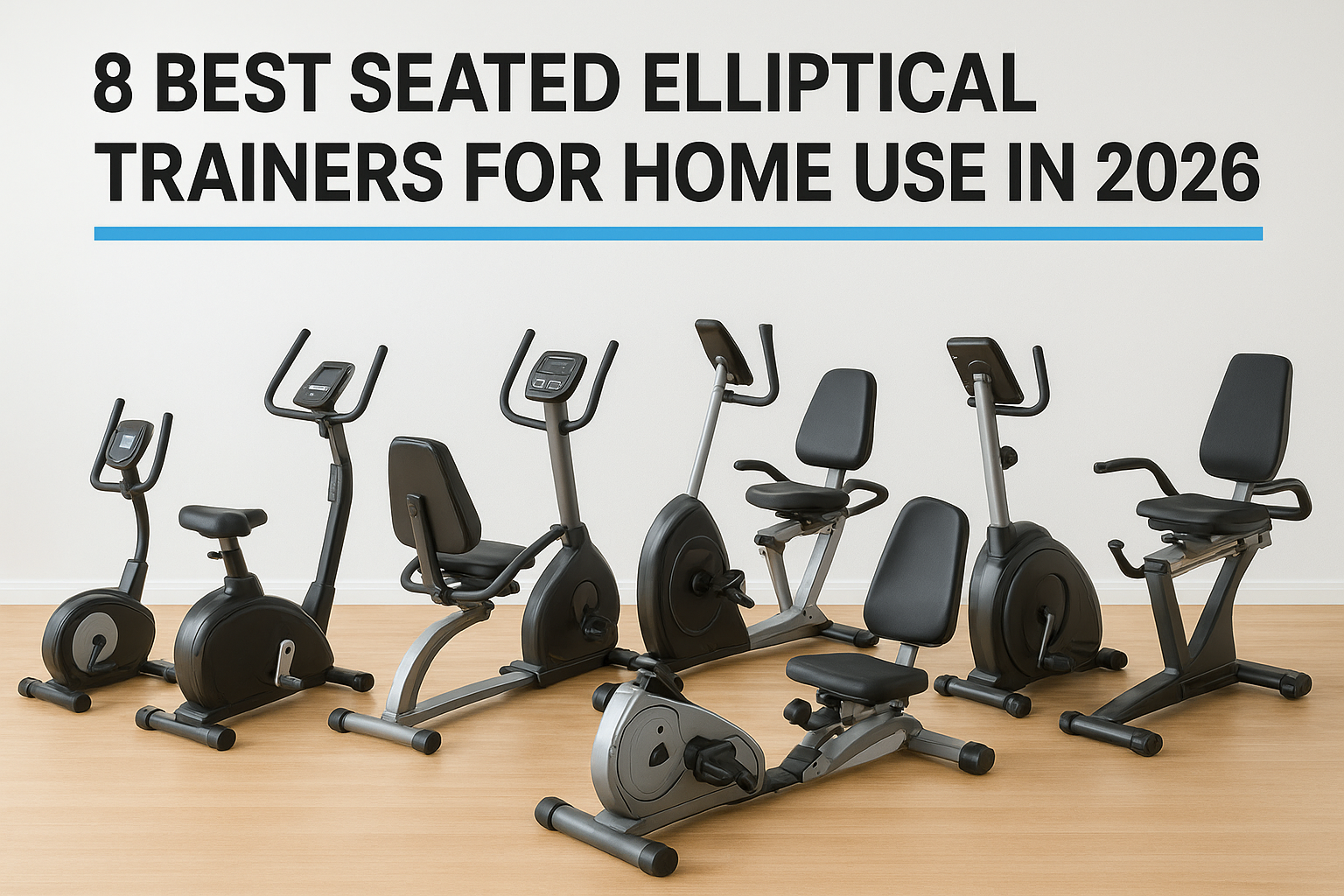 8 Best Seated Elliptical Trainers for Home Use in 2026