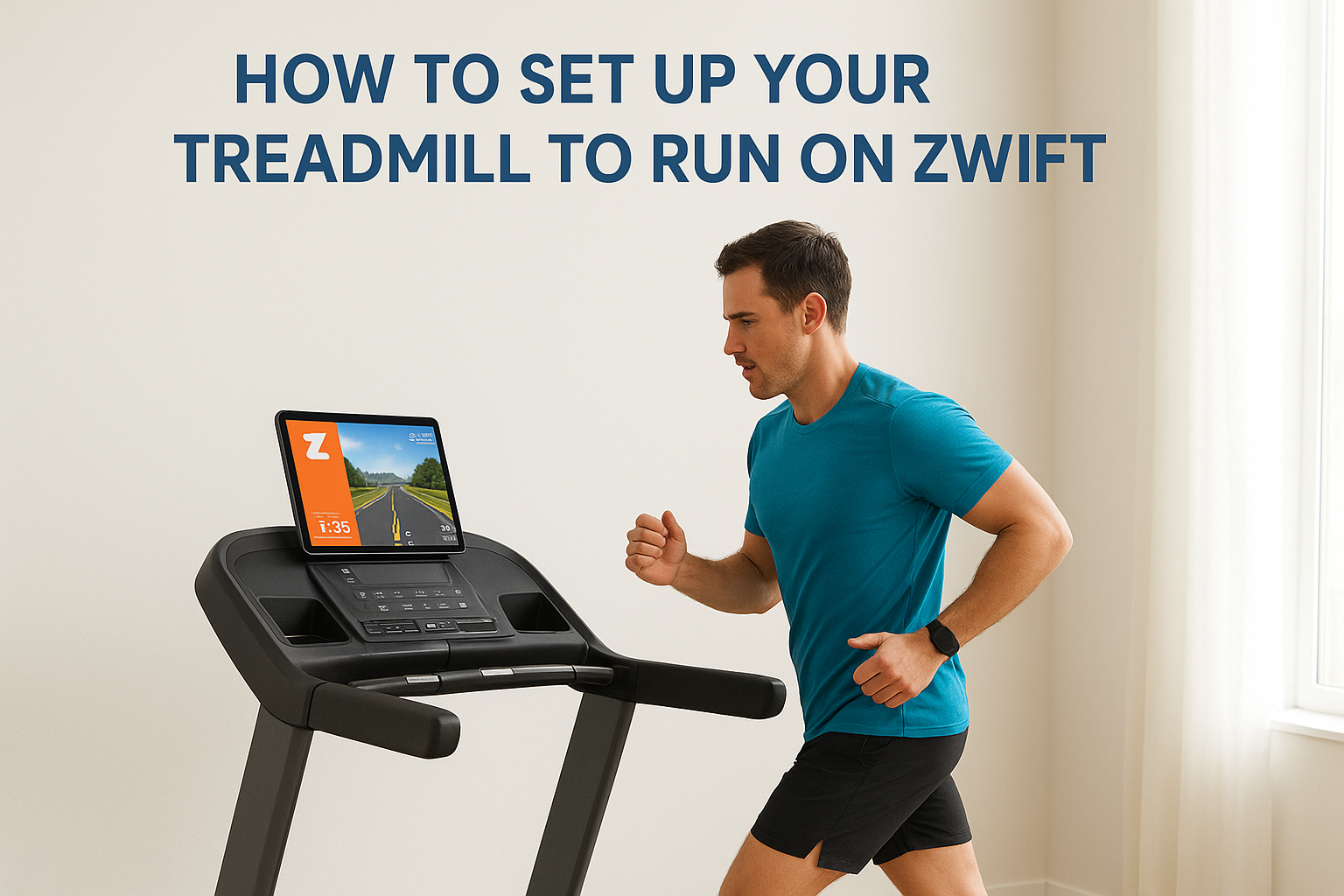 How to Set Up Your Treadmill to Run on Zwift
