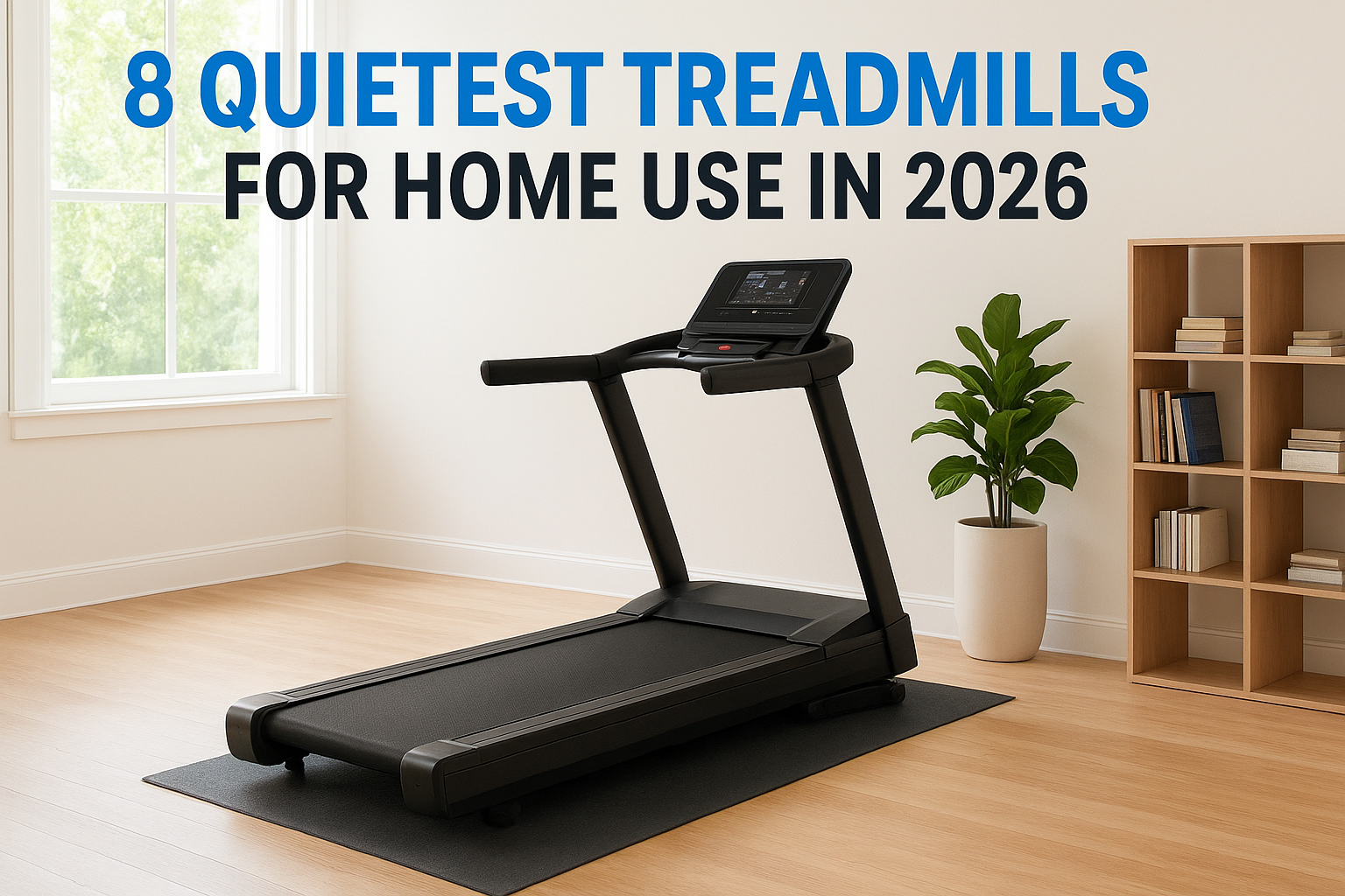8 Quietest Treadmills for Home Use in 2026